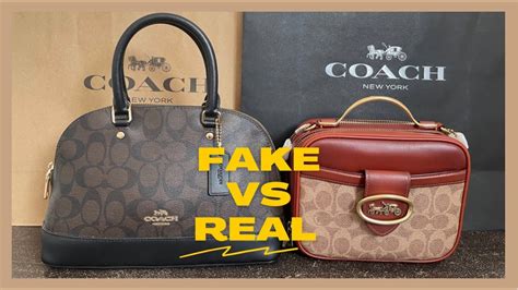 coach bags fake vs real|are coach bags genuine.